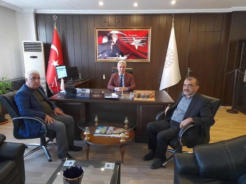 AGC DEN İL DEFTERDARINA ZİYARET